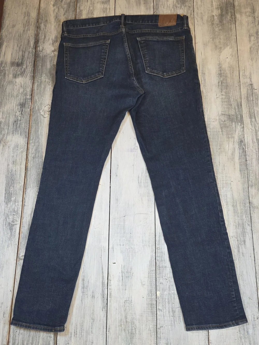Gap 1969 Men's Skinny Jeans - Dark Indigo Stretch Denim 34x32